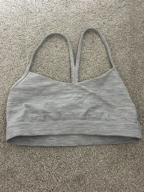 Lululemon grey sports bra